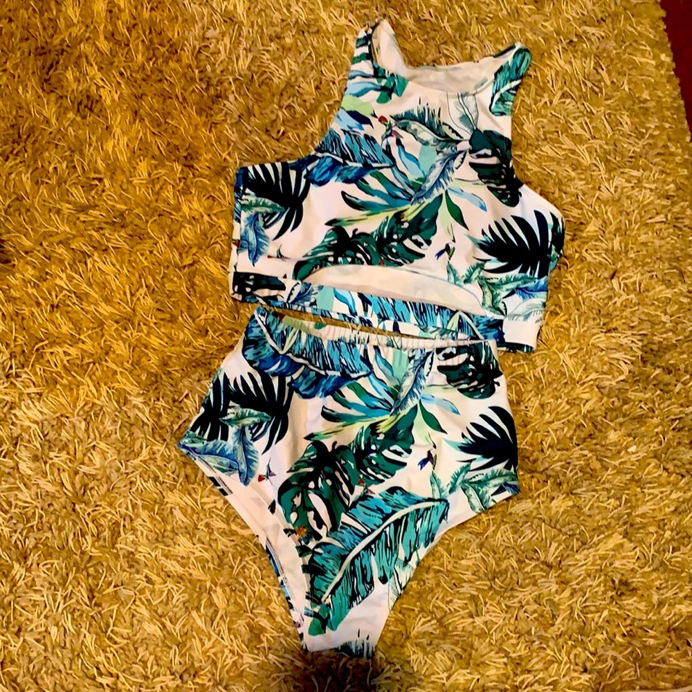 two piece swimsuit